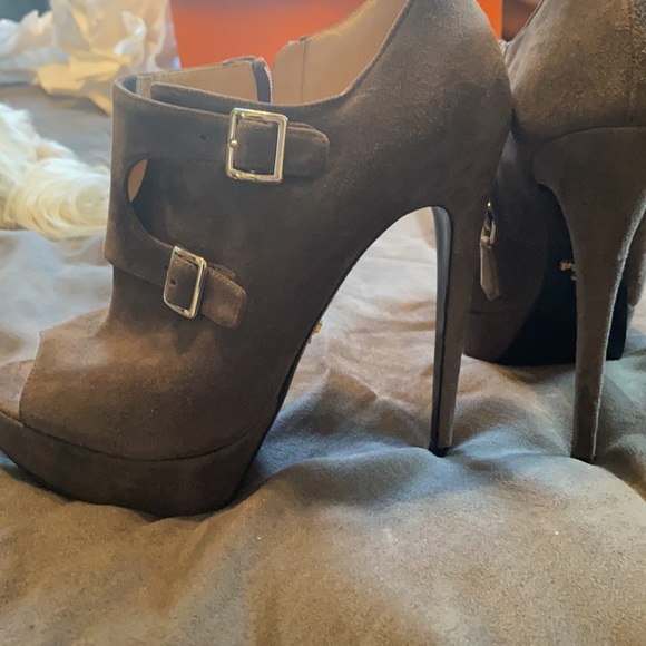 Prada Gray Booties - Picture 4 of 6